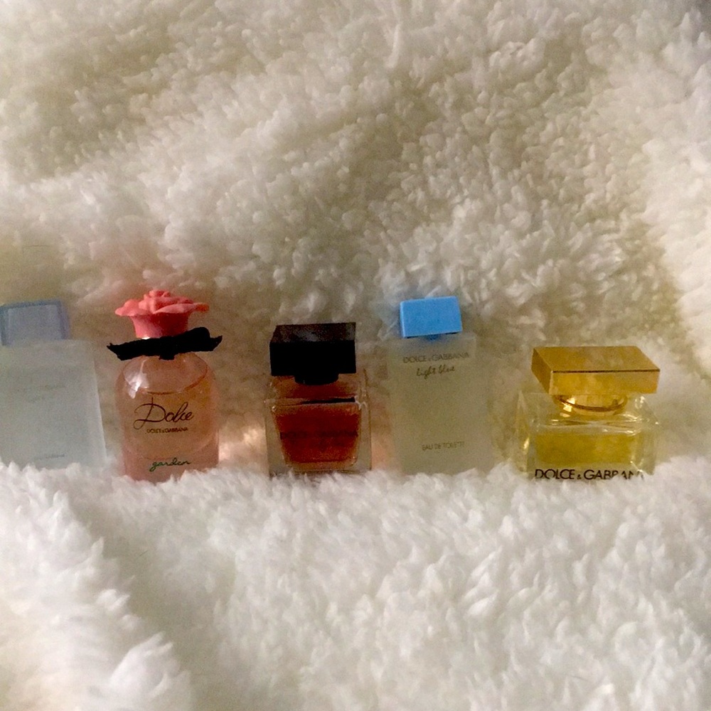 Dolce and Gabanna Mini Perfume Sampler Set - 5 piece